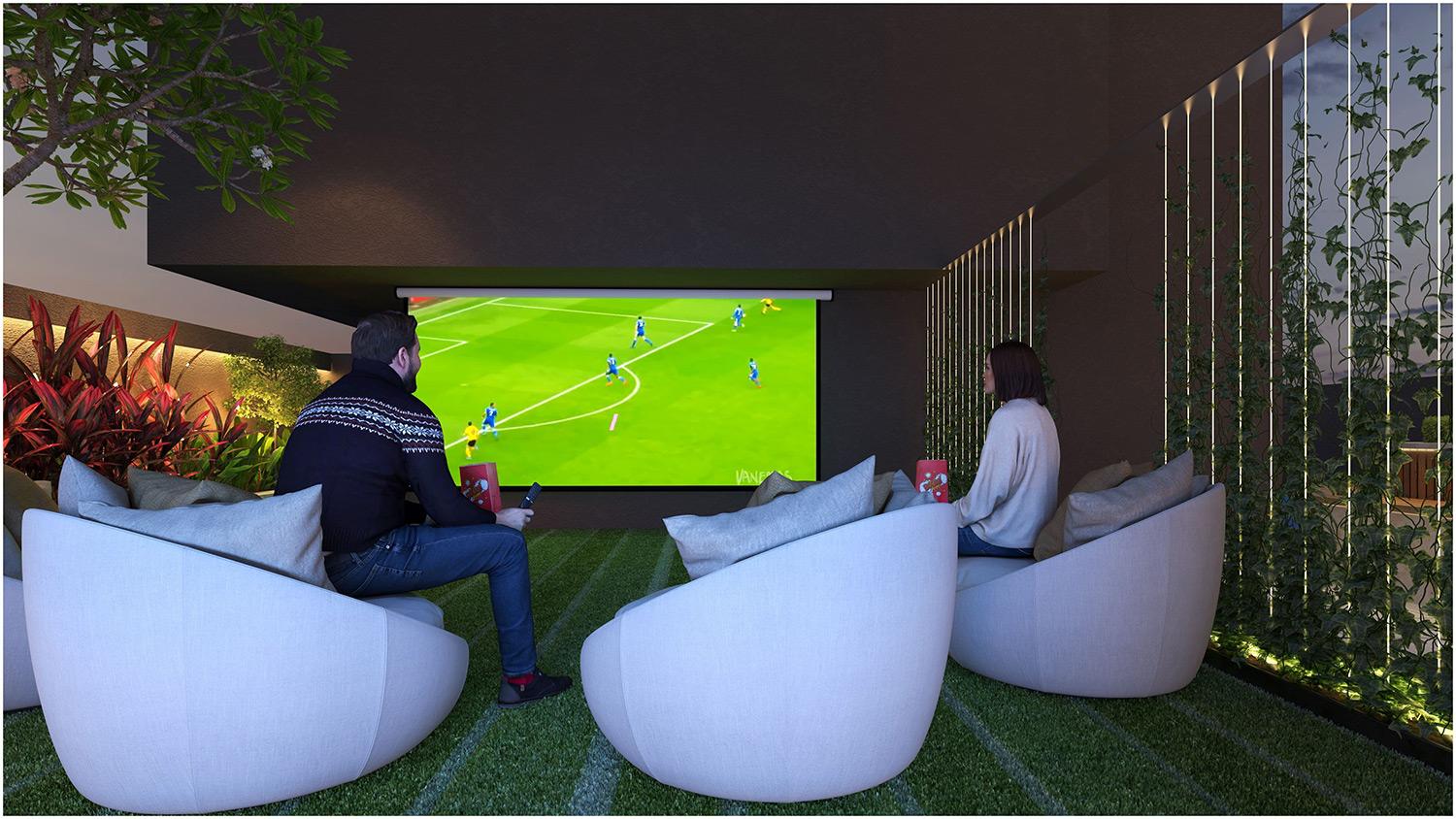 Open Air Movie Lounge