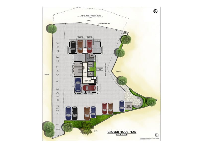 Abhiram Ground Floor Plan