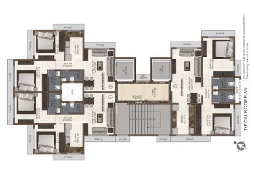 Abhiram Typical Floorplan