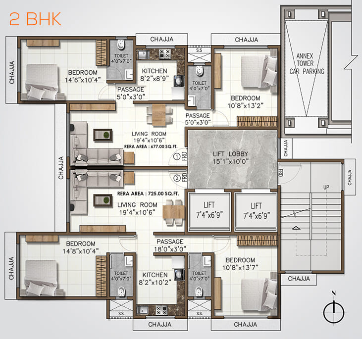 Amber Floor Plan 1