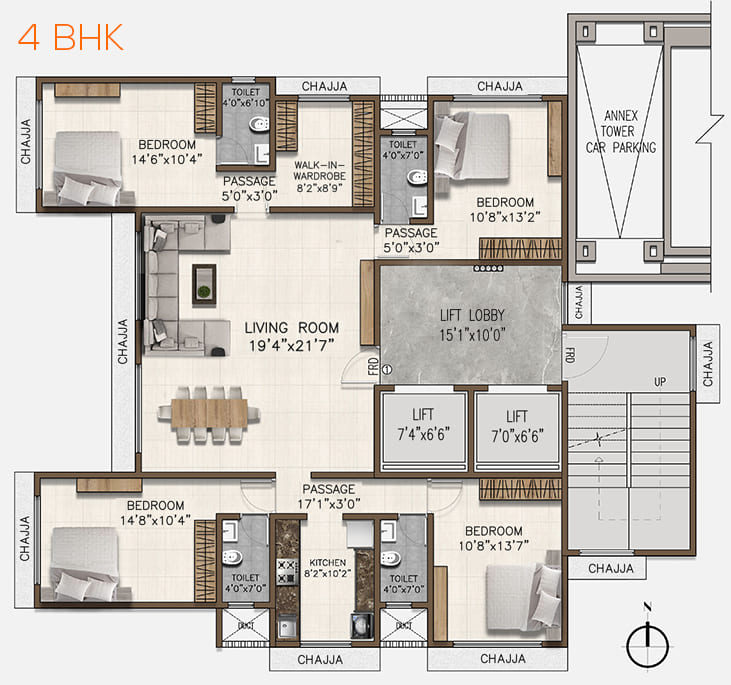 Amber Floor Plan 2