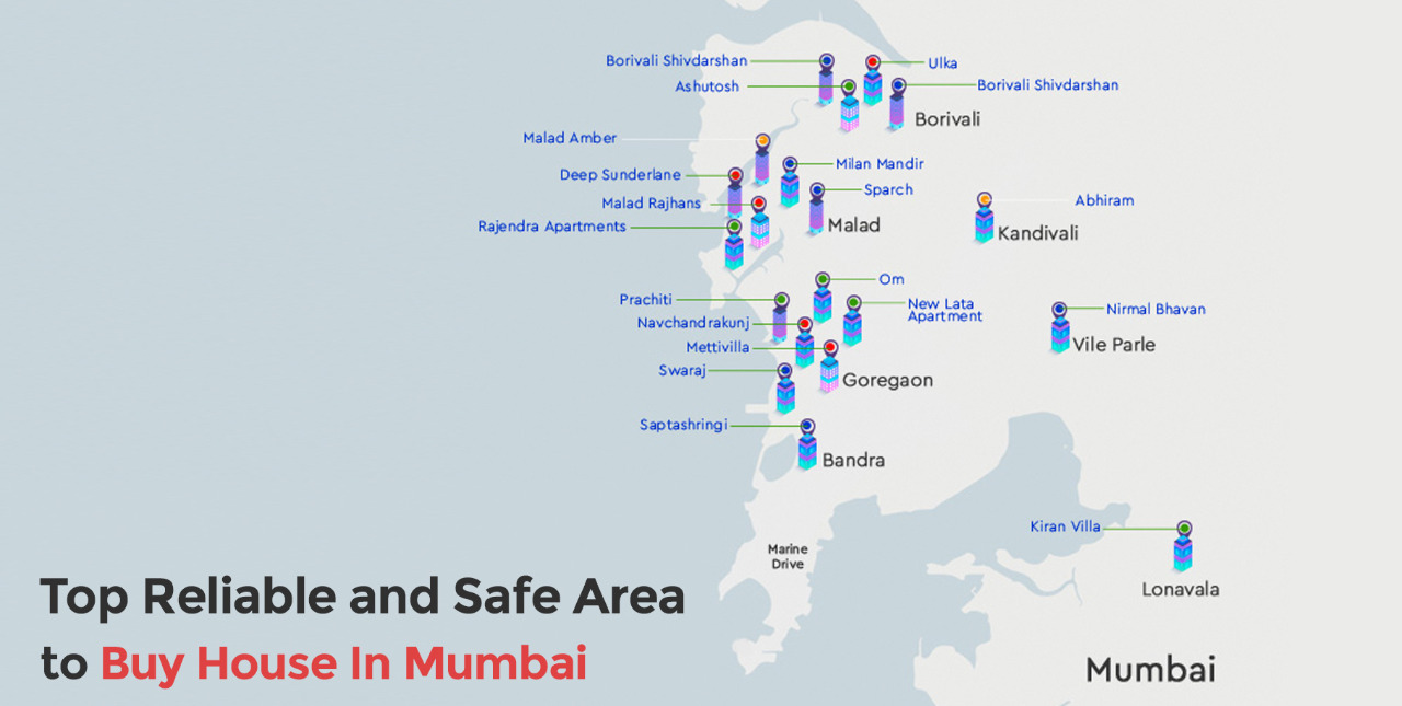 Top Reliable and Safe Area to Buy House Mumbai