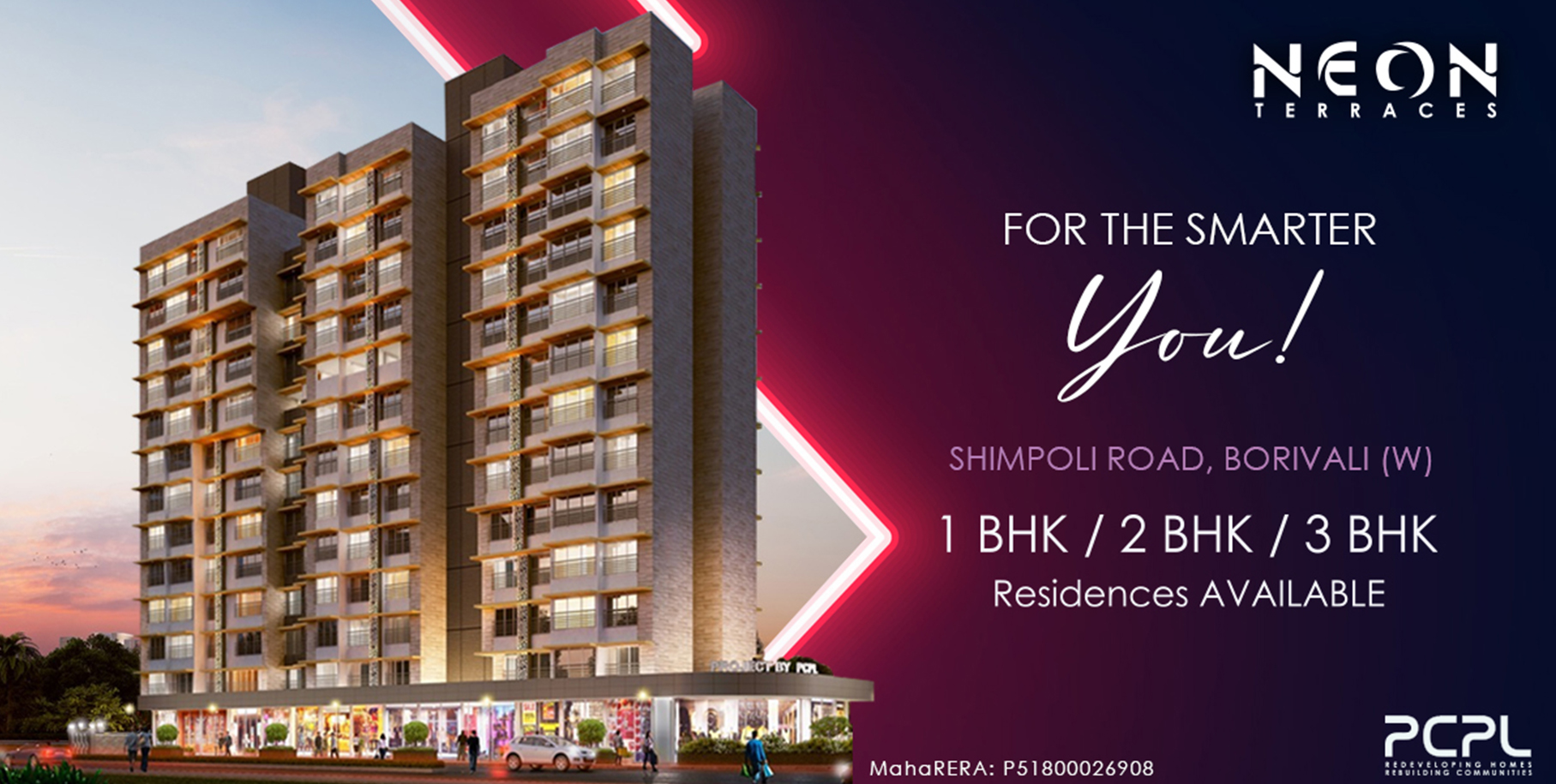 Neon Terraces – Exclusive 1 and 2 BHK Flats in Borivali West