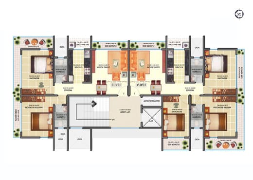 Kiran Apartment Floor Plan