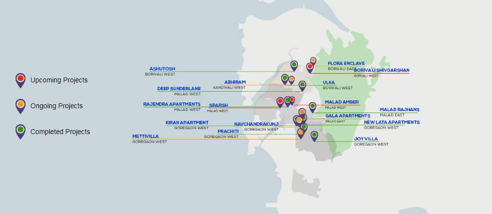 PCPL Projects Map