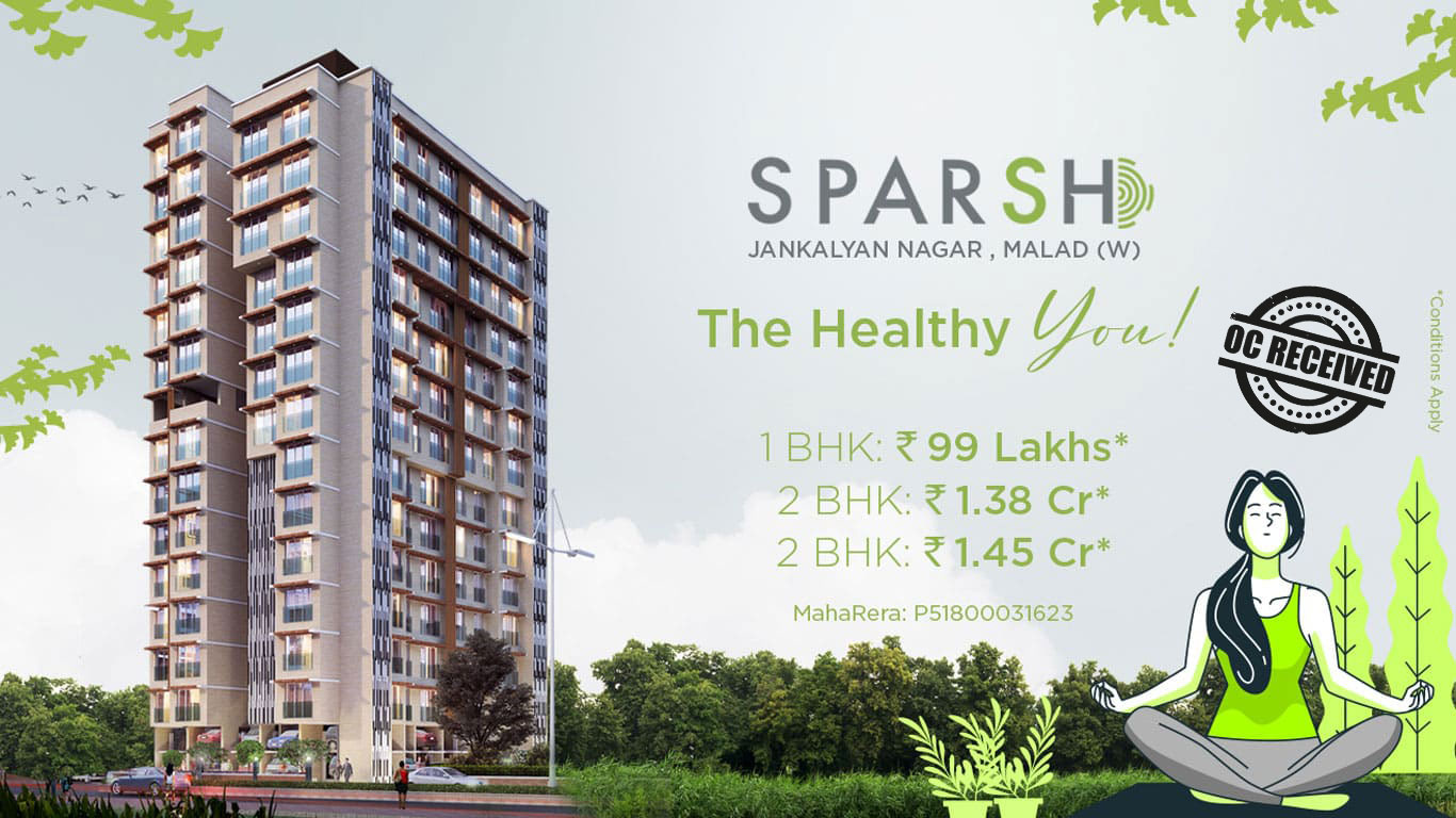 1 and 2 BHK Flats in Malad West - Sparsh